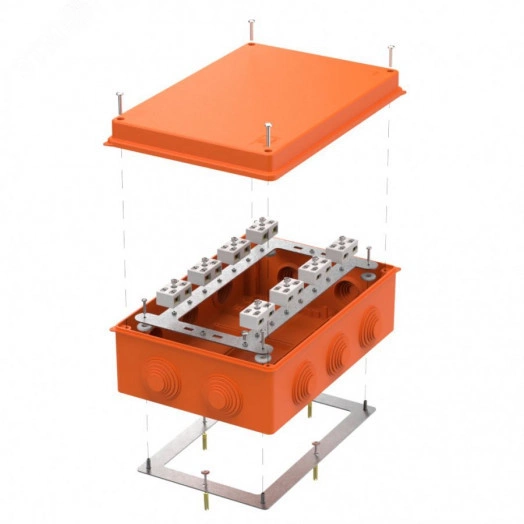 Коробка огнестойкая для о/п 40-0330-FR6.0-4-16-Р Е15-Е60 260х175х90