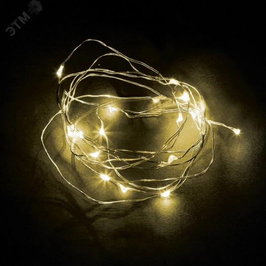 Гирлянда линейная Роса LED 2700К 10м USB