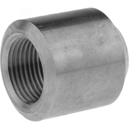 Бобышка приварная №10 БП-ТМ-100-G1/2, под манометр с резьбой 1/2', длина 55мм нержавеющая сталь