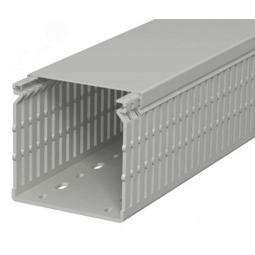 Распределительный кабельный канал LK4 N 80x80x2000 мм (ПВХ,серый)