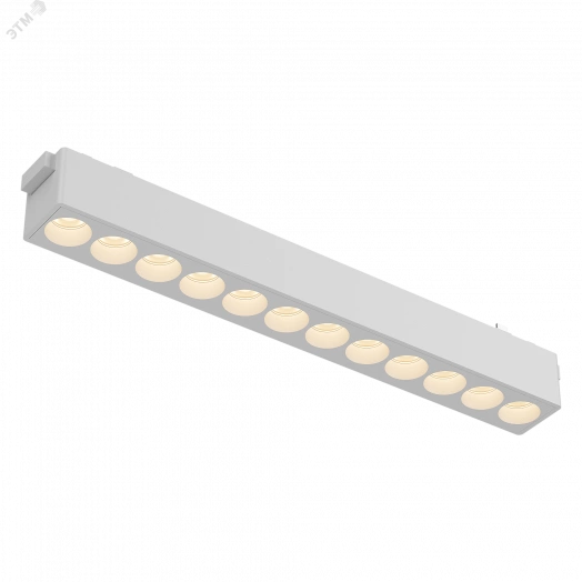 Светильник светодиодный трековый линейный Comfort L230 для магнитной системы Galakti 230х26х24 мм 12 Вт 4000 K 24 град CRI>90 белый