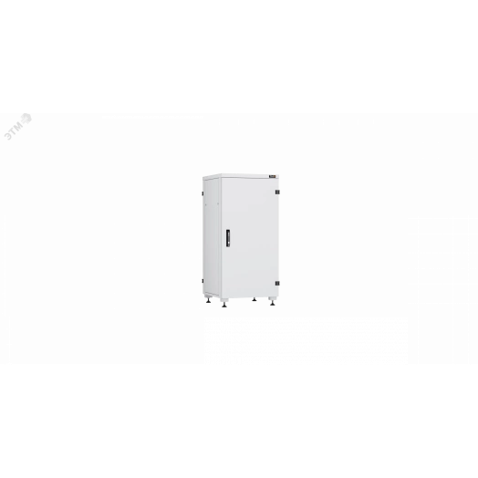 Шкаф напольный серии Lite II 19', 24U, цельнометаллические стенки и двери, Ш600хВ1241хГ600мм, в разобранном виде, серый