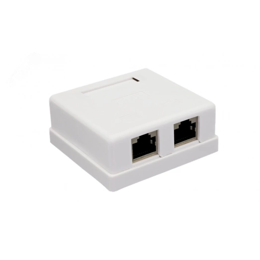 Компьютерная розетка 8P8C (RJ-45), FTP, 6, 2 порта