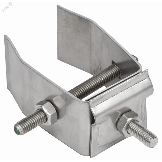 Держатель проводника круглого 6-10мм для конструкций h=70мм оцинкованная сталь IEK