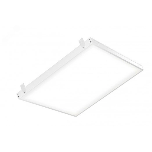 Светильник LED ОФИС ГРИЛЬЯТО (СВО) 53Вт 5800Лм 4,0К КСС Д текстурированный рассеиватель IP40 с БАП 1ч