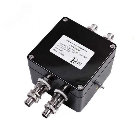 Коробка коммутационная взрывозащищенная           КВМКExe-П-101004 (КМ15-Л (3) ,                    1ExeIIBT5Gb,IP67,-60...+85C)