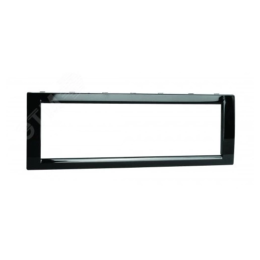 BRAVA Рамка 6 модулей универсальная черная