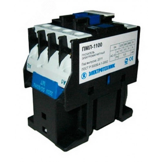 Контактор электромагнитный ПМЛ-1100М УХЛ4 В, 380В, (1з+4р)