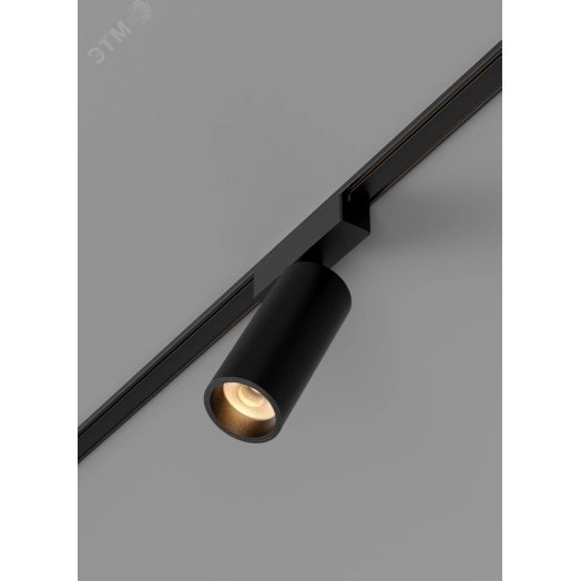 Светильник светодиодный трековый Accent d45 для магнитной системы Galakti 122x26x155 мм 12 Вт 4000 K CRI>90 черный