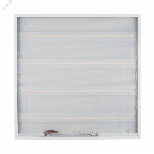 Светильник светодиодный ДВО-36w 4000K 595х595 3600Лм с БАП IP40 JazzWay