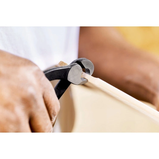 Клещи для пробивания кафельной плитки губки в форме клюва попугая L-200 мм чёрные