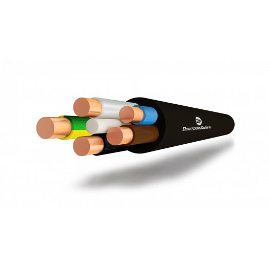 Кабель силовой ВВГнг(А) 5х2.5(ок)-0.66 ТРТС однопроволочный