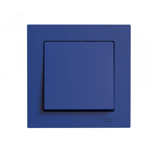 ATLASDESIGN выключатель одноклавишный, сх.1, 10АХ, в сборе, АКВАМАРИН