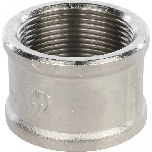 Муфта ВВ 1'1/2  никелированная