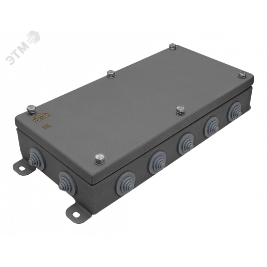 Коробка монтажная КМ IP55-1530, корпус из нержавеющей стали, количество вводов 14