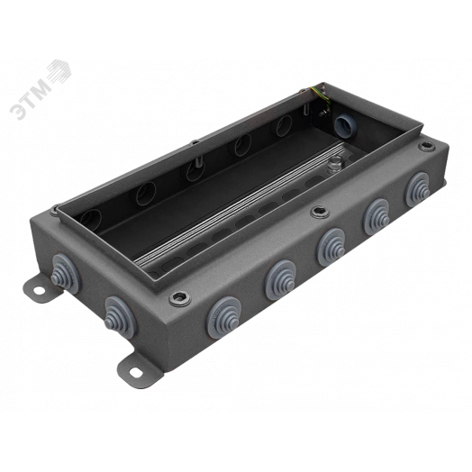 Коробка монтажная КМ IP55-1530, корпус из нержавеющей стали, количество вводов 14