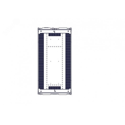 Шкаф Uniprom. 42U-600/1200. боковые панели 4шт. черный