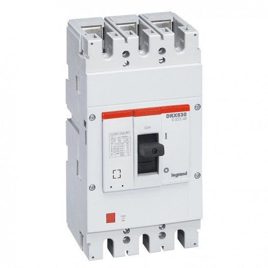 Выключатель автоматический DRX630 термомагнитный 630A 4П 36кА в литом корпусе