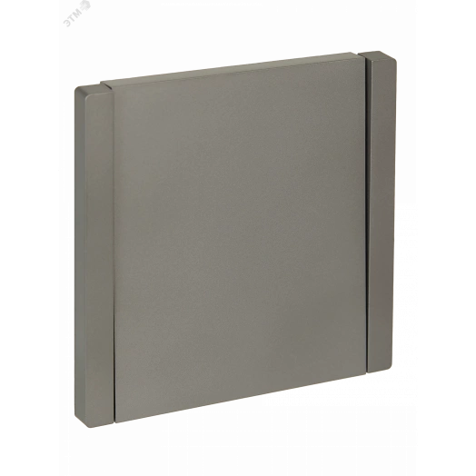 FORTE&PIANO Выключатель 1-клавишный перекрестный 10А FP512 сталь IEK