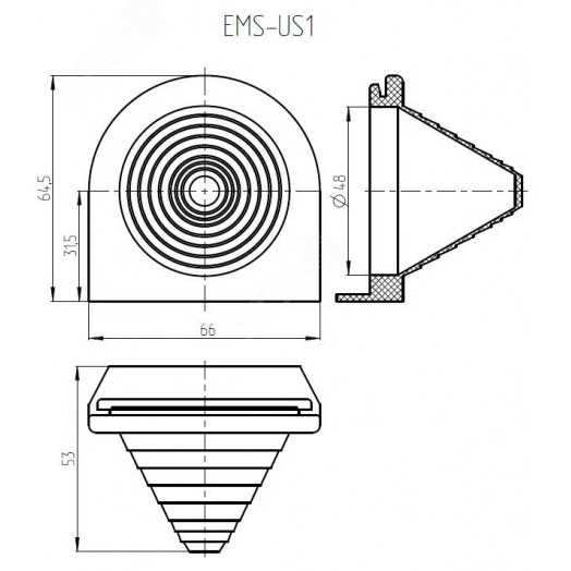 Кабельный ввод EMS-US1