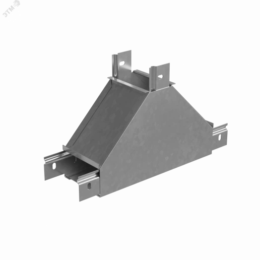 Т-отвод вертикальный вверх 50х100 мм ПЛЮС