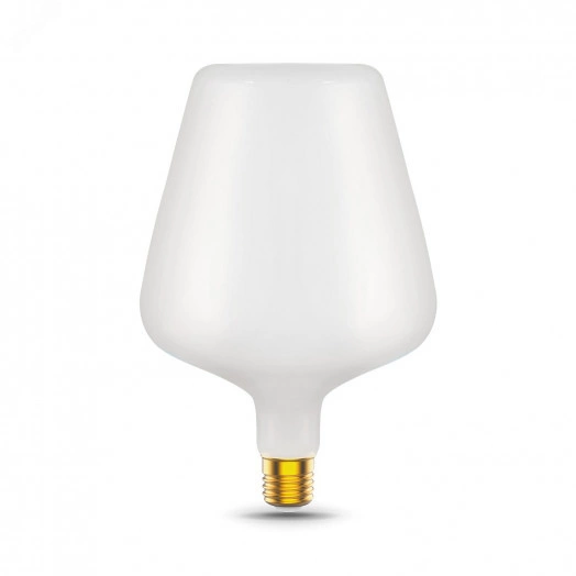 Лампа светодиодная филаментная LED 9 Вт 890 лм 4100К AC185-265В E27 V160 нейтральный матовая колба Black Filament Gauss