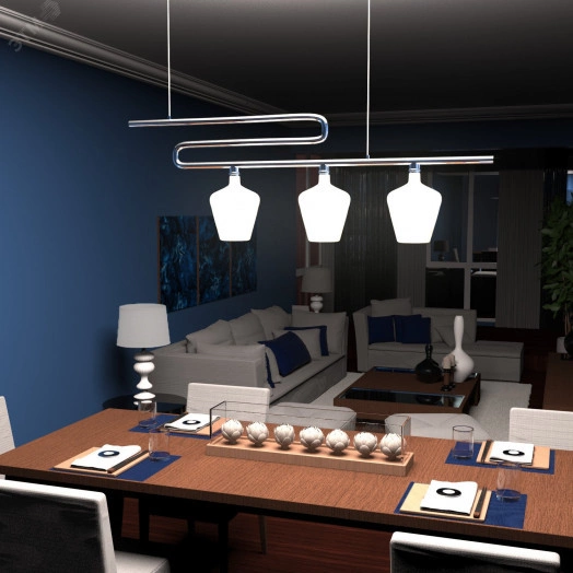 Лампа светодиодная филаментная LED 9 Вт 890 лм 4100К AC185-265В E27 V160 нейтральный матовая колба Black Filament Gauss