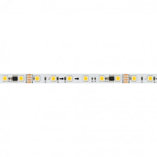 Лента SPI-B60-10mm 24V Warm2700-PX6-RAM (15 W/m, IP20, 5060, 5m) (Arlight, бегущий огонь)