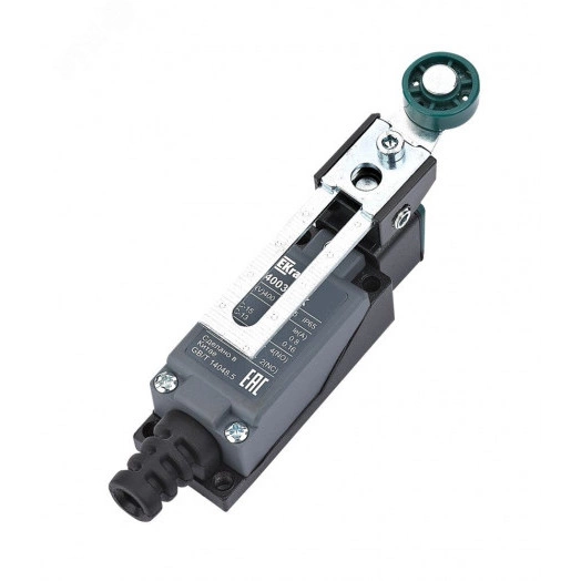 Выключатель концевой метал. 1НО1НЗ Роликовый рычаг регулиремой длины из термопласта