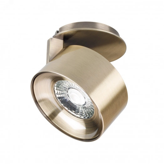 Модуль светодиодный PLURIO-LAMP-R77-9W Warm3000 (A-BRS, 36 deg, 2-2, 38V, 200mA) (, Металл)