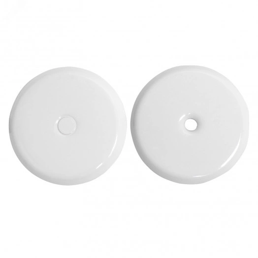 Накладка глухая АЛЛЮР 027O-50 WW белый для финских дверей