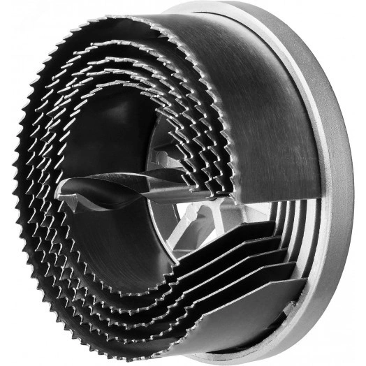 Пила сегментная наборная по дереву 5шт(60-95/32мм), 5 полотен: 60-67-74-83-95x32 мм,