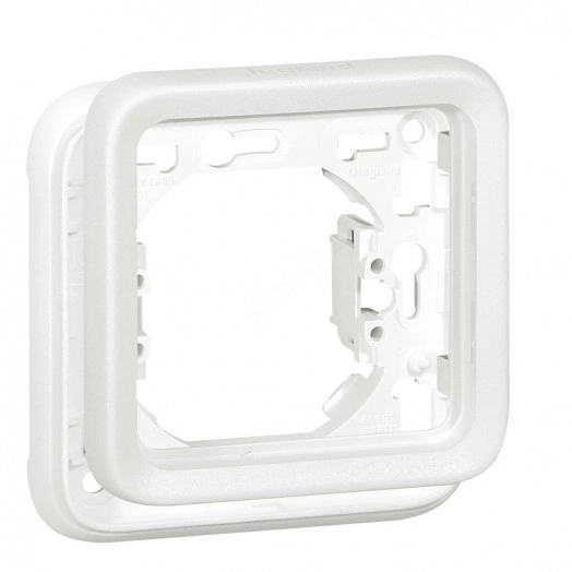 Plexo Artic Рамка 1 пост белая