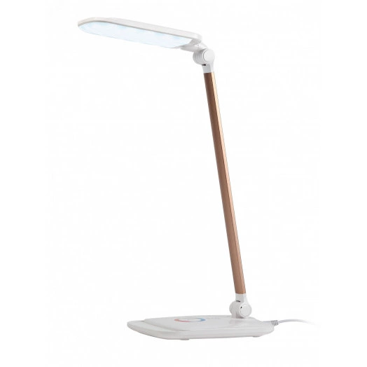 NLED-460-14W-W-G Светильники настольные NLED-460-14W-W-G белый с золотом наст.светильник