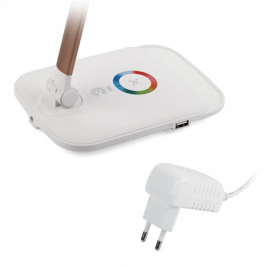 NLED-460-14W-W-G Светильники настольные NLED-460-14W-W-G белый с золотом наст.светильник