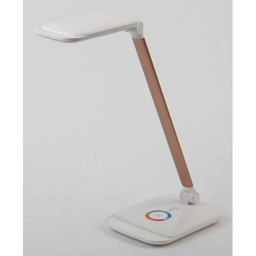 NLED-460-14W-W-G Светильники настольные NLED-460-14W-W-G белый с золотом наст.светильник