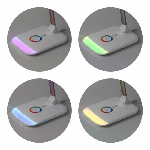 NLED-460-14W-W-G Светильники настольные NLED-460-14W-W-G белый с золотом наст.светильник