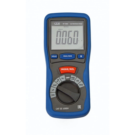 Мультиметр-микроомметр цифровой DT-5302