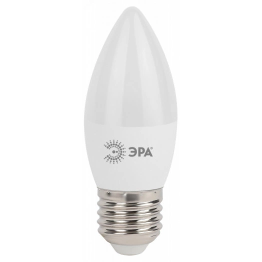 Лампа светодиодная Эра LED B35-7W-840-E27 (диод, свеча, 7Вт, нейтр, E27),