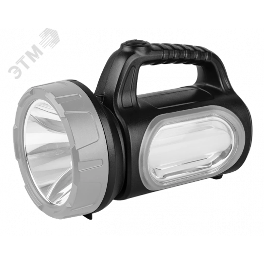 Фонарь аккумуляторный AccuF7-L3W/L10 - bk (черн.)