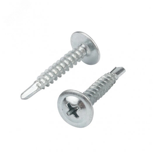 Саморез с прессшайбой ПШС сверло 4.2х25, пакет (20шт.)