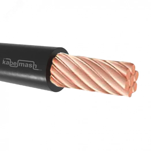 Провод силовой ПуВ 1х35к черный ТРТС