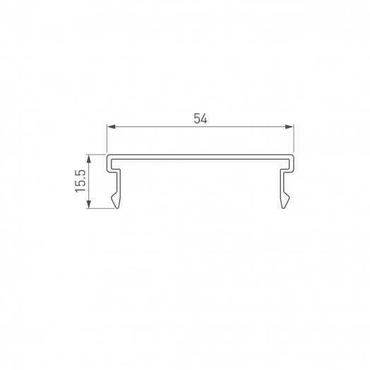 Экран SL-LINIA55-FANTOM-2000 Frost (ARL, Пластик)