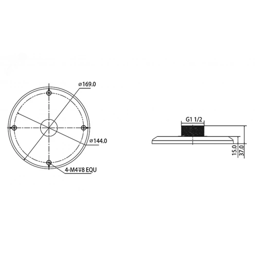 Адаптер для настенного кронштейна