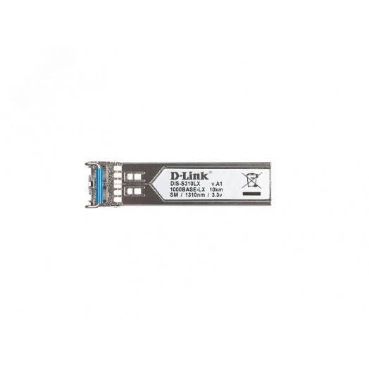 Модуль SFP 1хLC, 1.25 Гб/с, 1310 нм, до 10 км