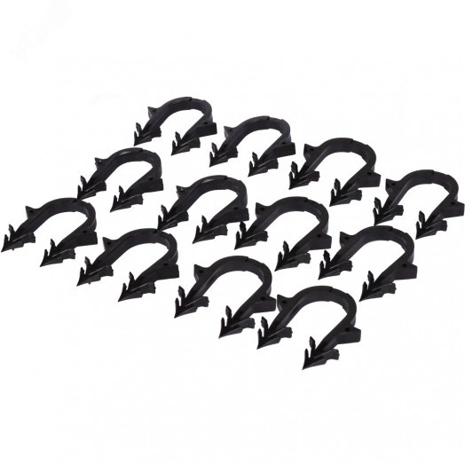 Кассета для такера (по 25шт скоб якорных с двойным креплением для труб диам.16-20мм)