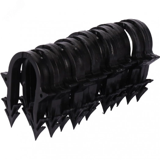 Кассета для такера (по 25шт скоб якорных с двойным креплением для труб диам.16-20мм)