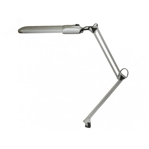 Светильник светодиодный Дельта С16 LED 8 Вт       серебристый на струбцине