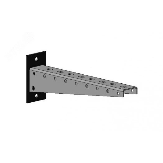 Полка унитарная ПУ350 УТ1,5, горячее цинкование(толщина покрытия 40 -120мкм), S2,5