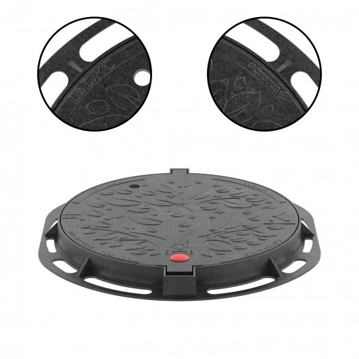 Люк ВЧШГ тип B125 по ГОСТ 3634-2019, с запорным устройством